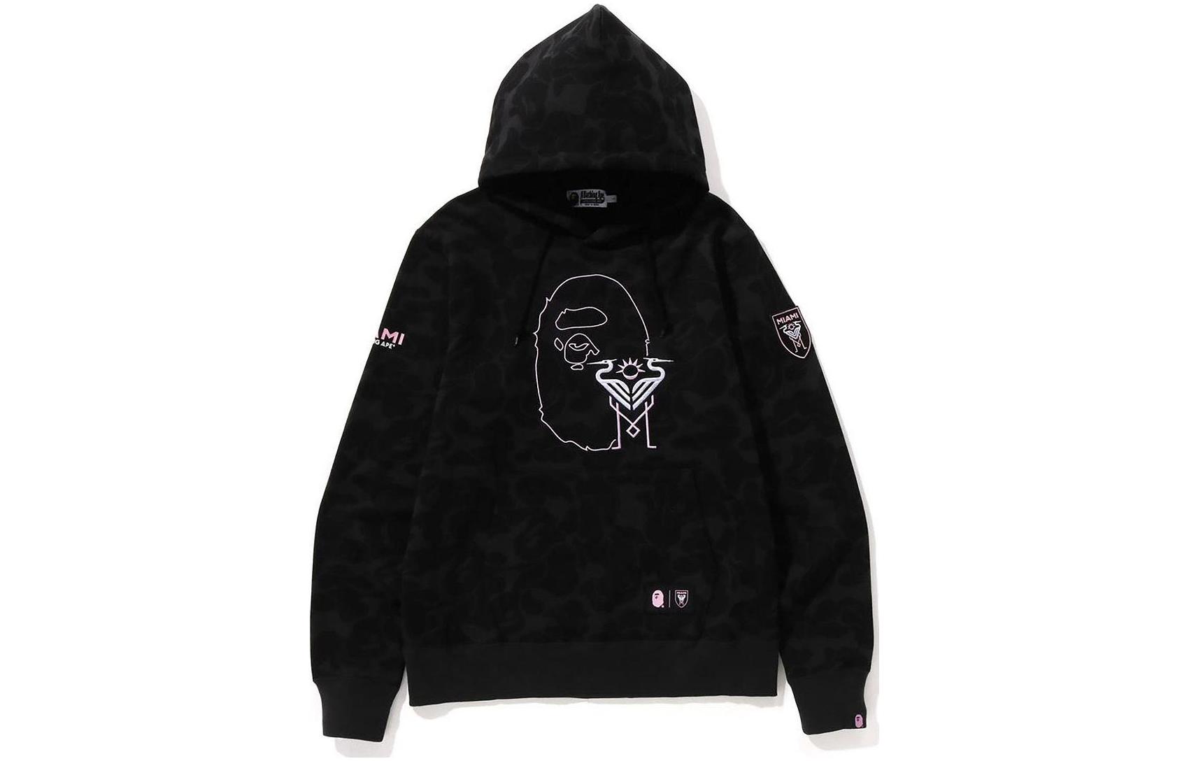 Толстовка A BATHING APE x Inter Miami CF (маскировочная)