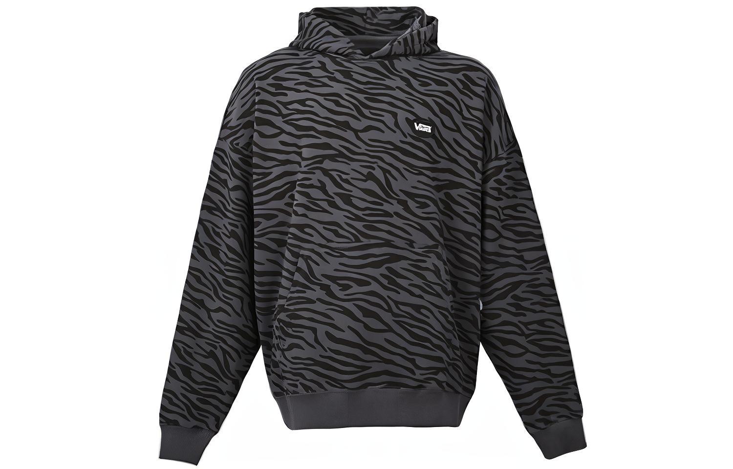 Vans Sweatshirts Unisex Dark Gray Hooded Moderate