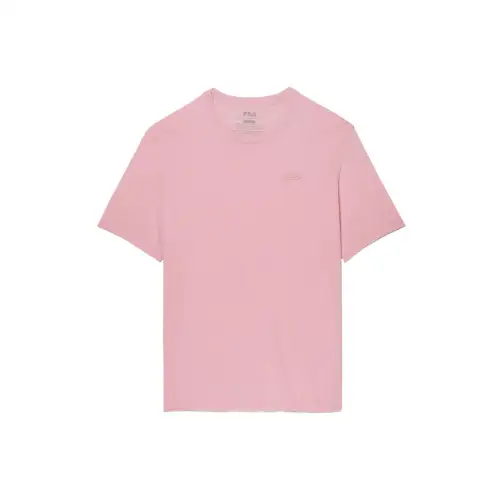 FILA T Shirts Men's Coral Blush Crew Neck Moderate