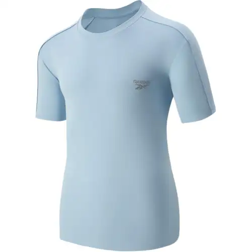 Reebok T Shirts Men's Crew Neck Moderate Straight Fit