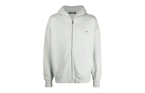 A COLD WALL* Sweatshirts Men's Gray Hooded Moderate Cardigan