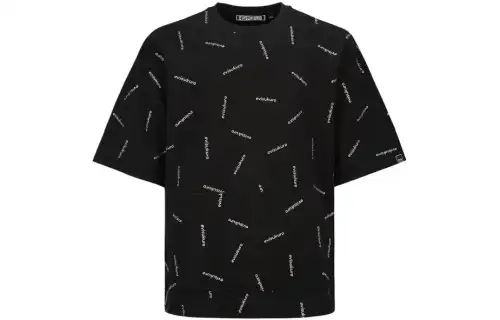 EVISU Sweatshirts Men's Black Crew Neck Moderate Regular