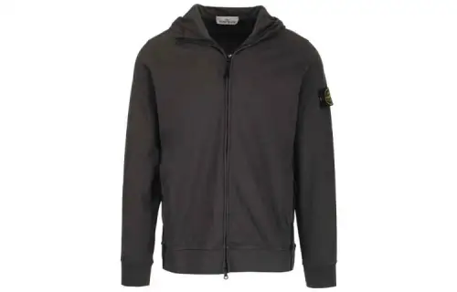 STONE ISLAND Stone Island 40Th Anniversary Collection Sweatshirts Men's Dark Gray Hooded Moderate Regular