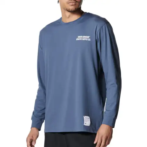 Under Armour Motivate Back T Shirt Men's Heavy Gray/044