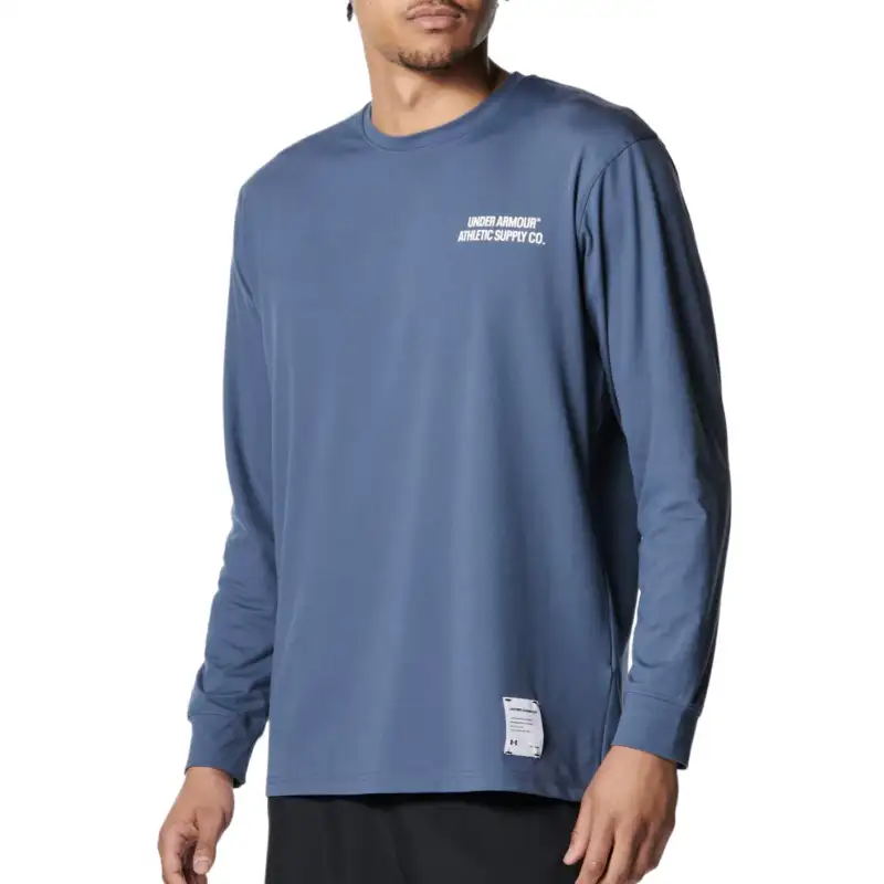 Under Armour Motivate Back T Shirt Men's Heavy Gray/044