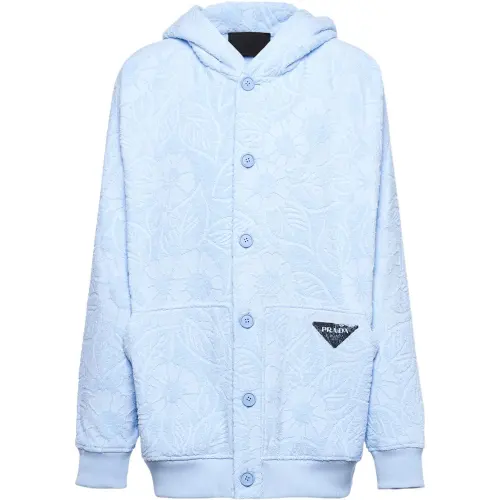 PRADA SS22 Sweatshirt Men's Blue