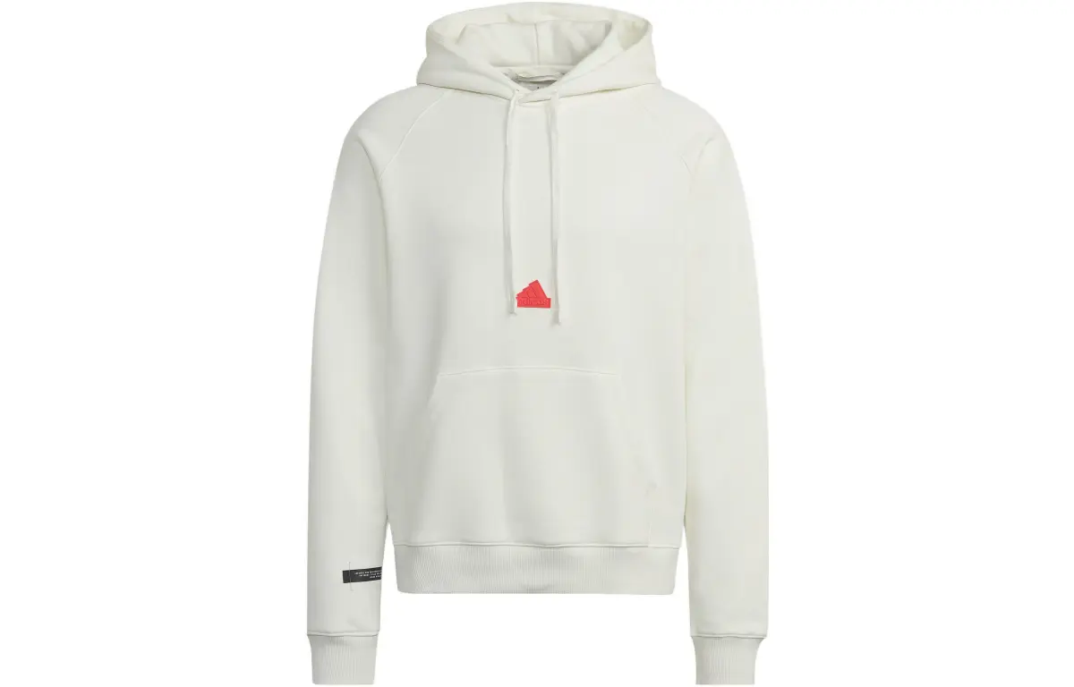 Adidas Sweatshirts Men's Ecru Hooded Moderate