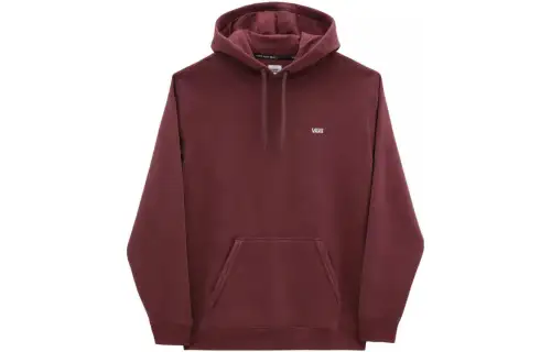 Vans Sweatshirts Men's Burgundy Hooded Moderate Regular