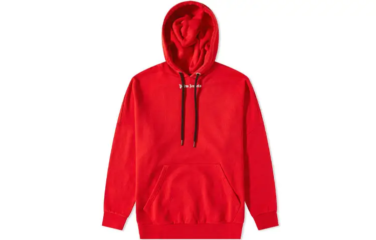 Palm Angels logo-print hoodie