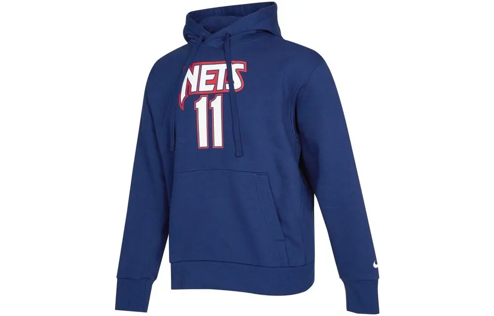 Nike Sweatshirts Men's Blue Hooded Moderate Regular