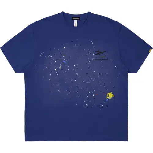 Reebok T Shirt Unisex Royal Blue