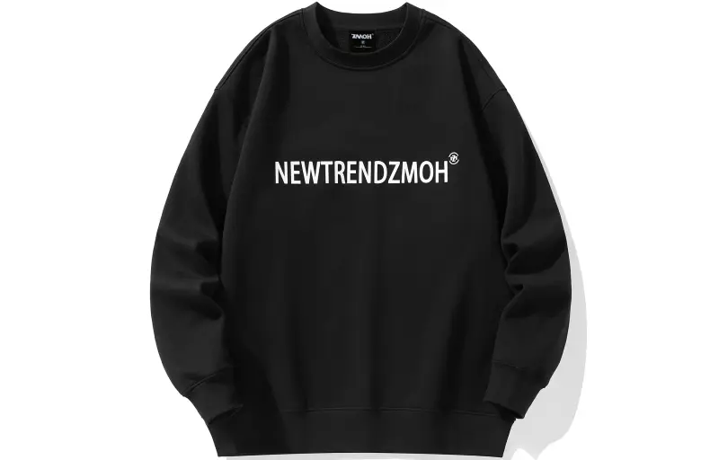 ZMOH Sweatshirts Unisex Crew Neck Thickened Heavyweight