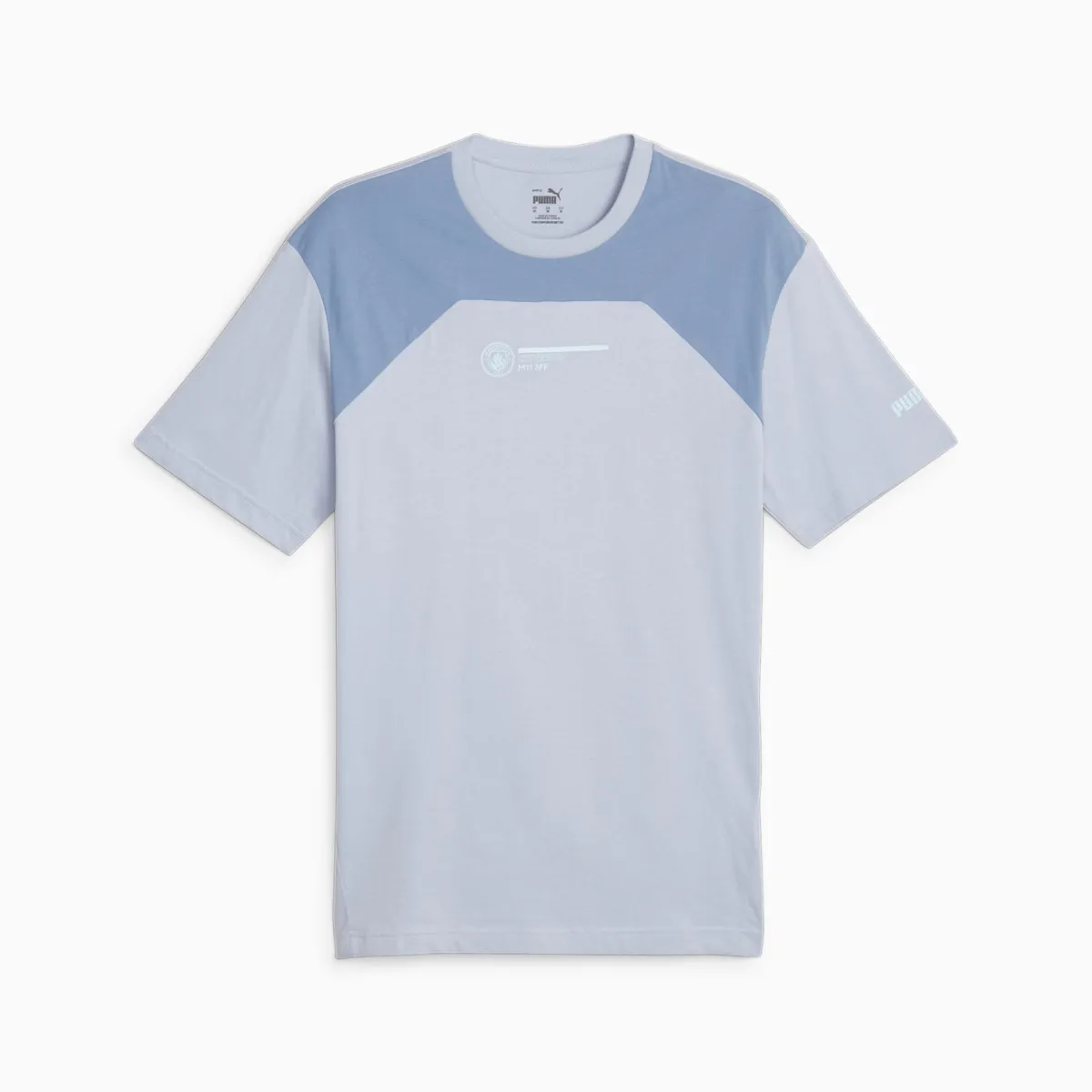 PUMA T-Shirts Men's Blue Crew Neck