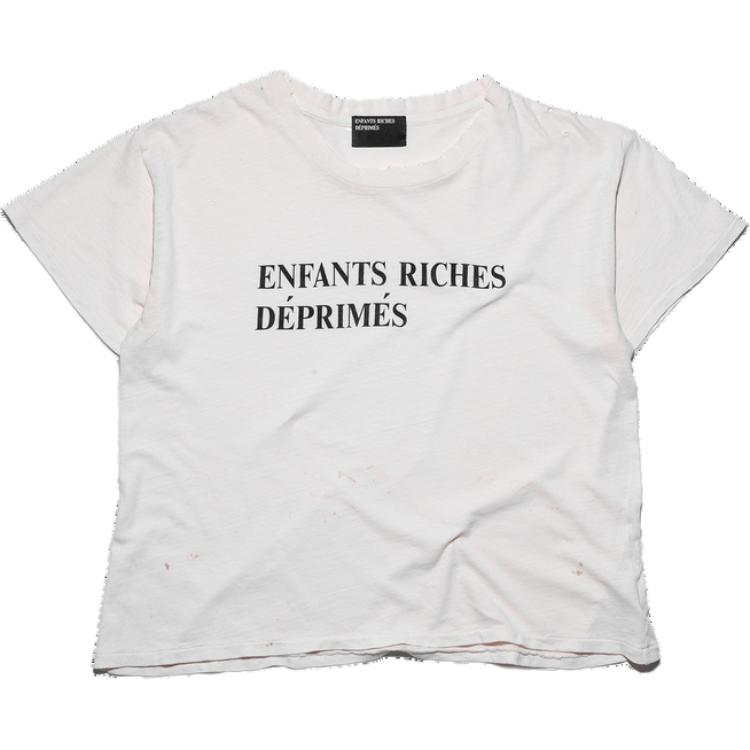 ENFANTS RICHES DEPRIMES FW24 T Shirt Men's Dusty White