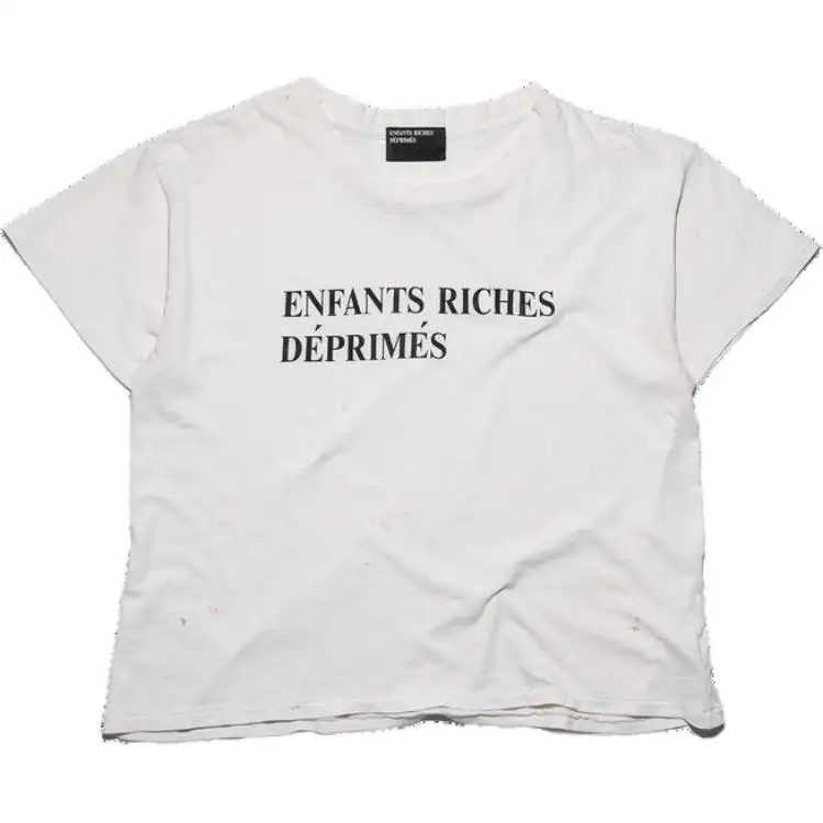 ENFANTS RICHES DEPRIMES FW24 T Shirt Men's Dusty White