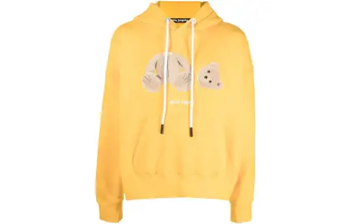 Palm Angels bear print hoodie