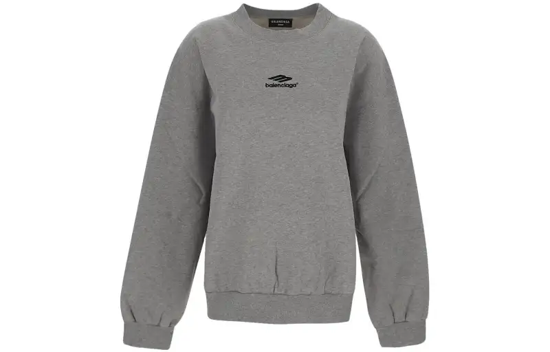 Balenciaga Sweatshirt Unisex Gray
