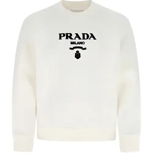 PRADA Pre Owned 2021 Logo pirint Sweatshirt