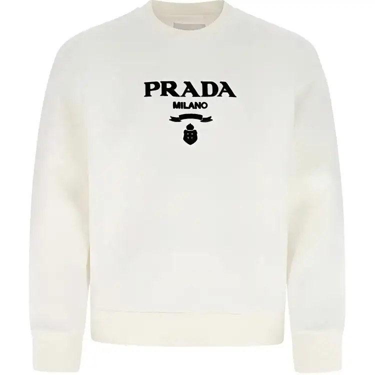 PRADA Pre Owned 2021 Logo pirint Sweatshirt