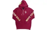 Nike Sweatshirts Men's Pink Hooded Moderate Regular