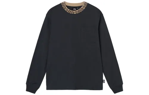 Stussy Flower Mock Neck Long Sleeve Crew