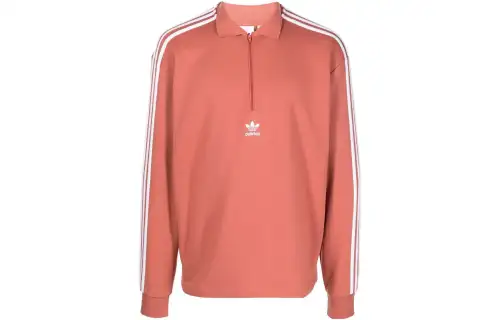 Adidas Originals 3 Stripes Sweatshirt Men's Red