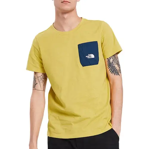 THE NORTH FACE T Shirt Men's Yellow