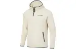 Li Ning Fitness Series Sweatshirts Unisex Oat Gray Hooded Thickened Regular