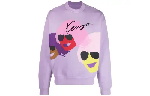 KENZO SS22 Sweatshirt Men's Purple