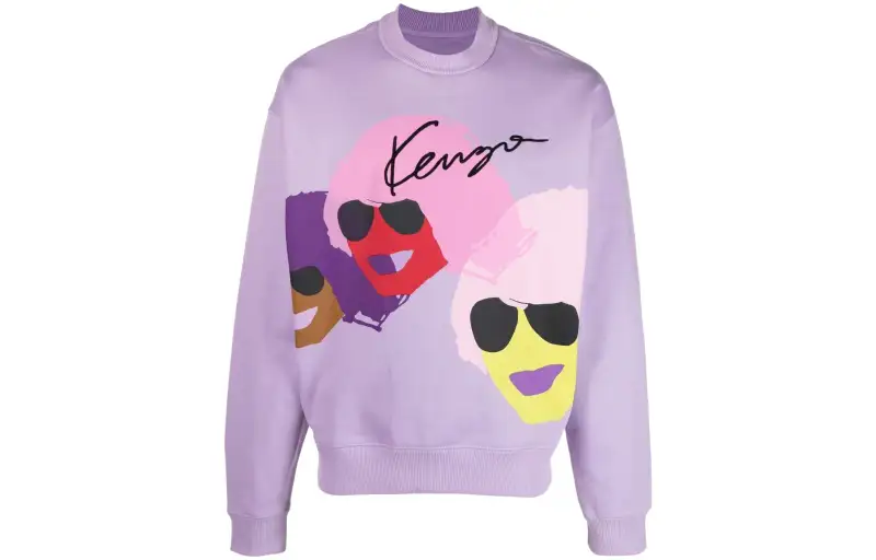 KENZO SS22 Sweatshirt Men's Purple