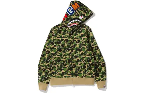 Bape Abc Camo Shark Full Zip Hoodie