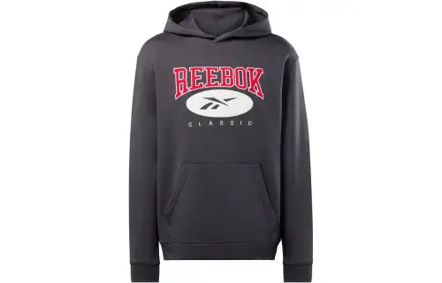 Reebok Classic Archive Essentials Hoodie Sweatshirt Unisex Cool Gray