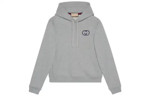 GUCCI Cotton Jersey Hooded Sweatshirt