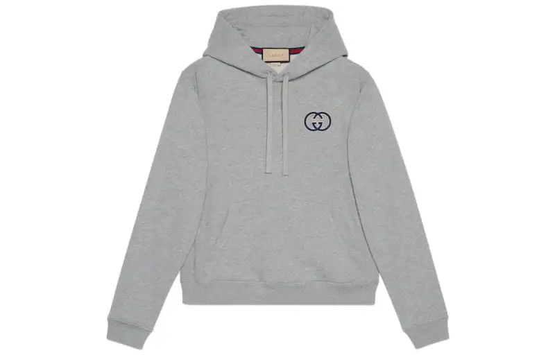 GUCCI Cotton Jersey Hooded Sweatshirt