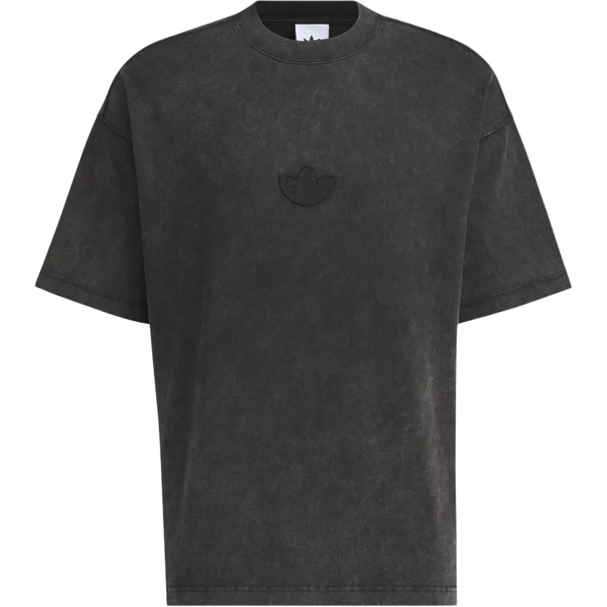 Adidas Originals WASHED SHORT SLEEVE T SHIRT T Shirt Men's Black