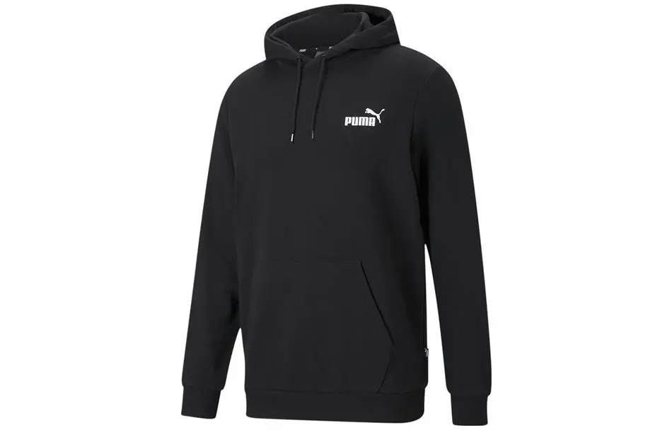 PUMA Sweatshirts Men's Black Hooded (Non-detachable) Moderate