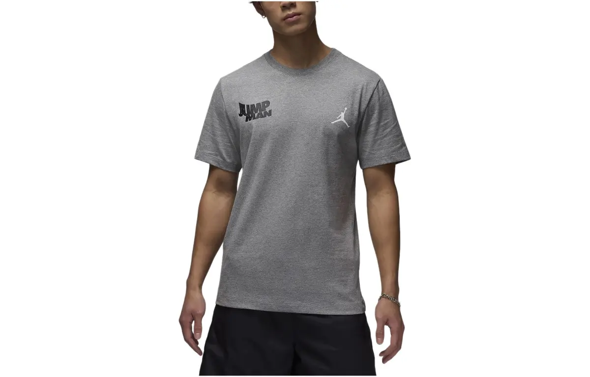 Jordan T Shirt Men's Carbon Stone Color