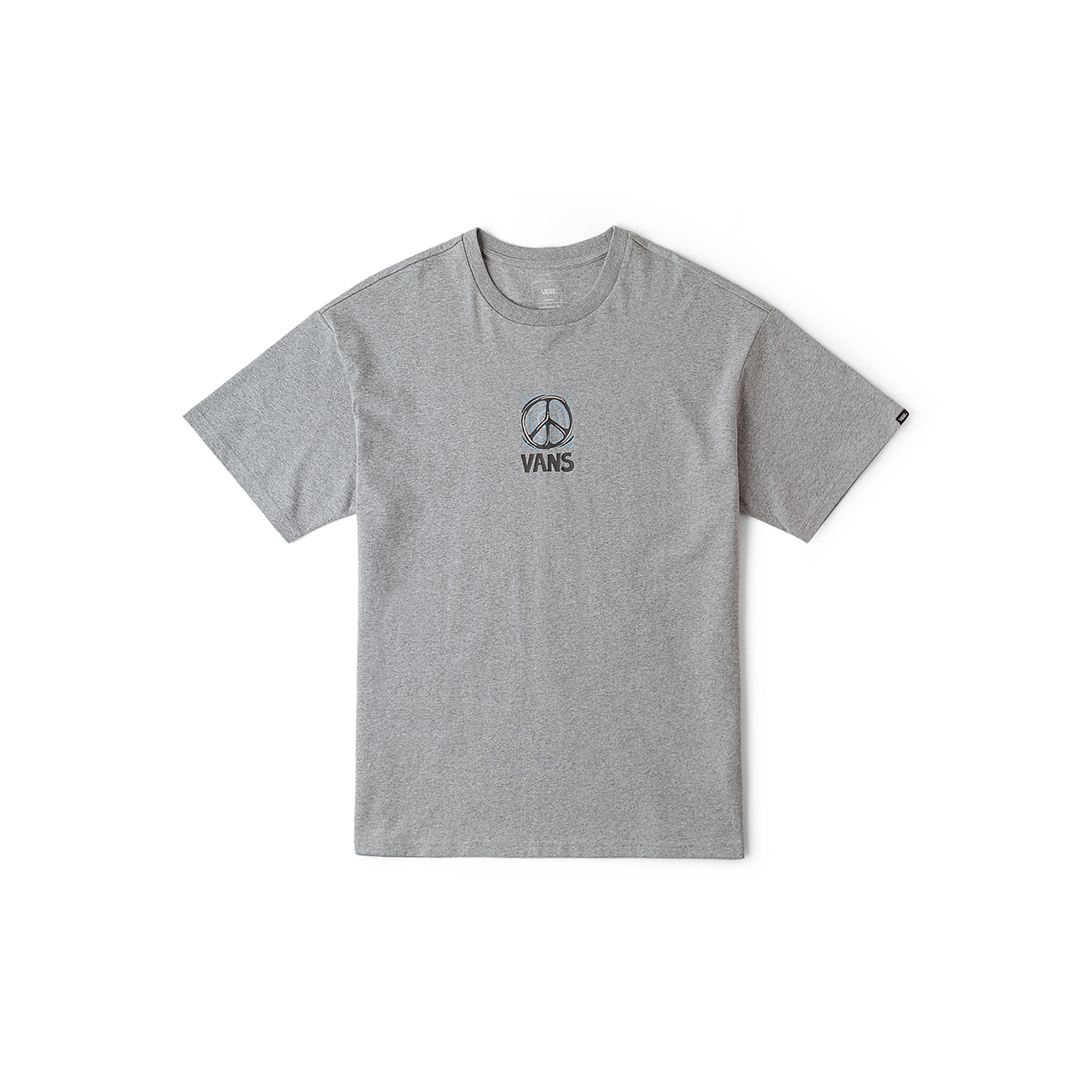 Футболка Vans Print Tee (серая)
