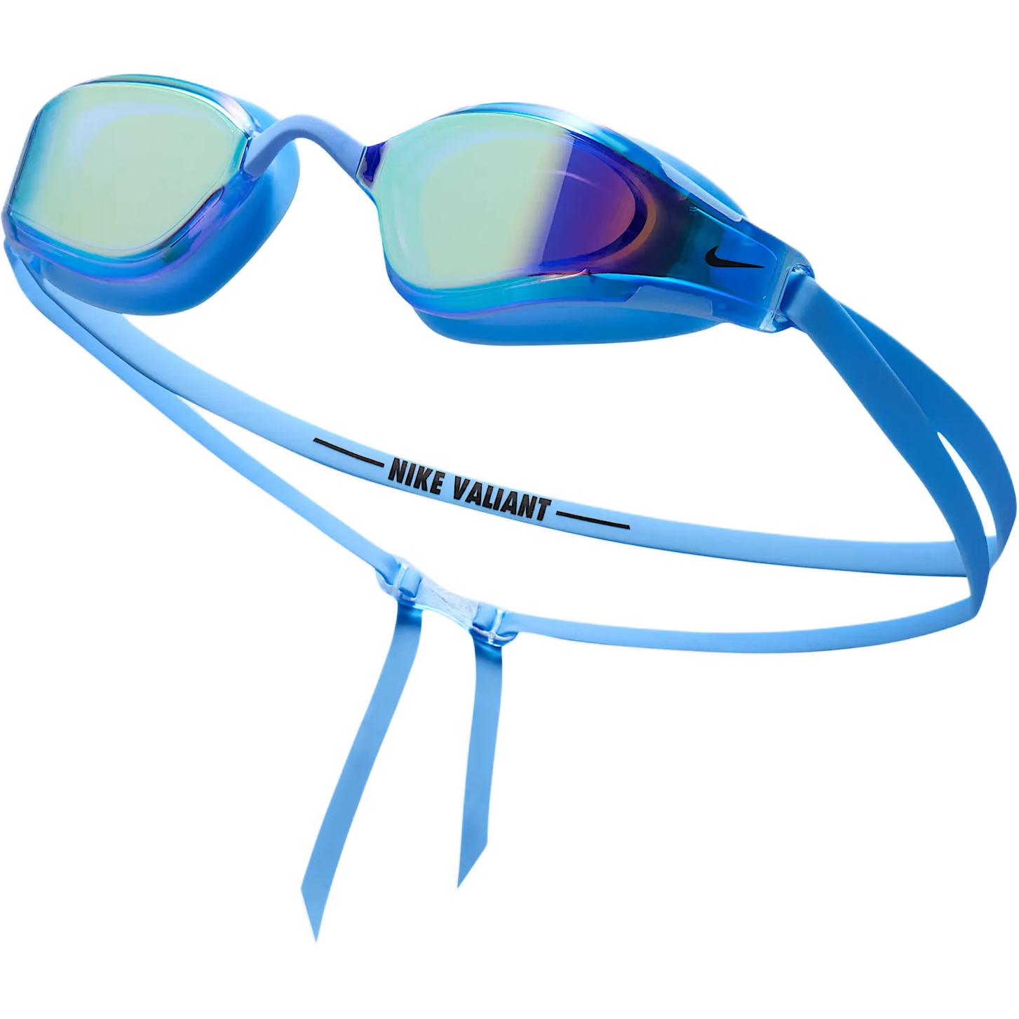 Nike Swim Goggles Polycarbonate, Silicone Unisex Blue/Black