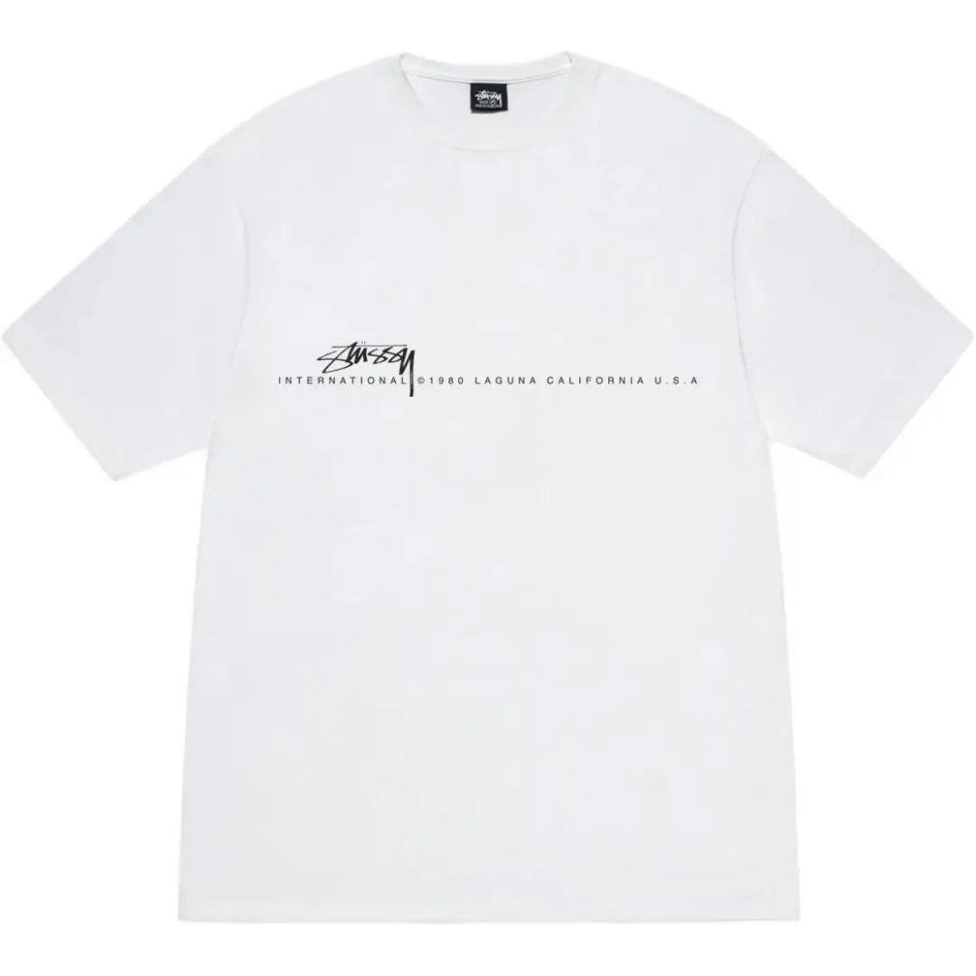 Stussy Smooth 80 Crewneck T-Shirt