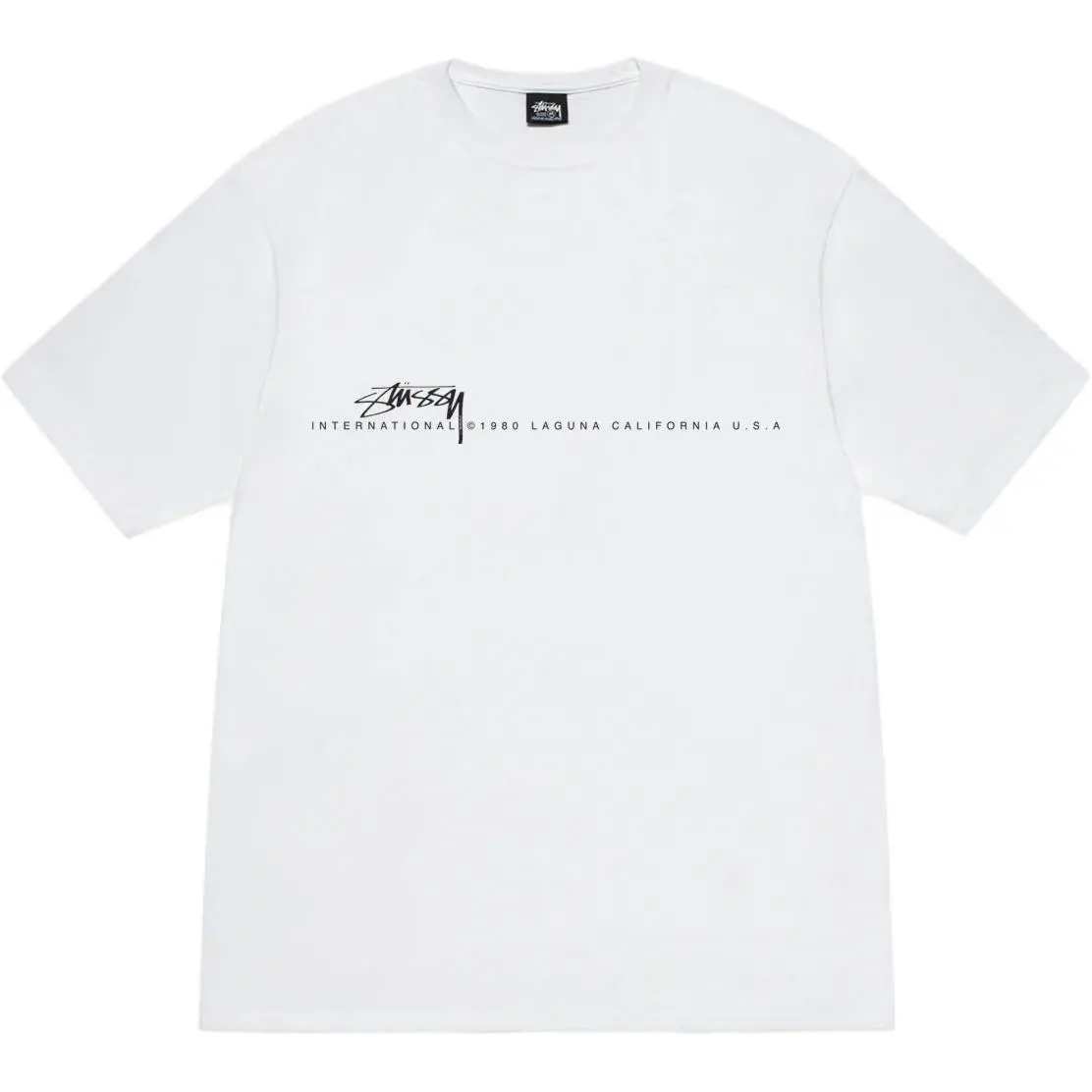 Stussy Smooth 80 Crewneck T-Shirt