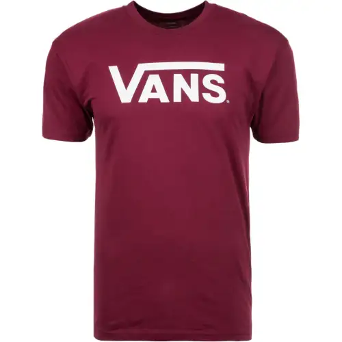 Vans T Shirts Men's Red Crew Neck