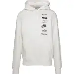 Nike Sweatshirts Men's White Hooded Moderate Regular