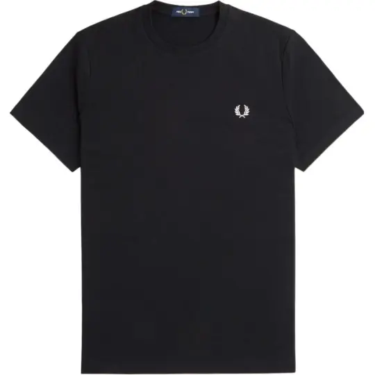 Fred Perry logo-print cotton T-shirt