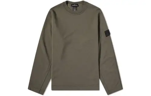 STONE ISLAND Sweatshirt Men's Army Green