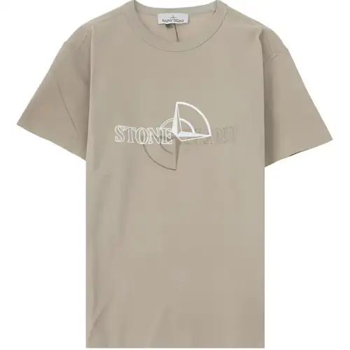 STONE ISLAND T Shirt Men's Beige