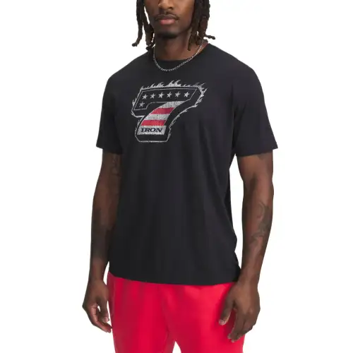 Under Armour ProjectRock UA Iron T Shirt Men's Black