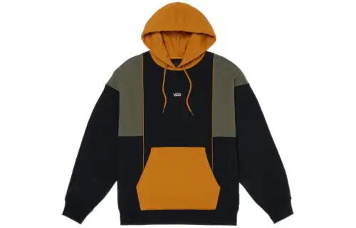 Vans Sweatshirts Men's Black Hooded Moderate Regular