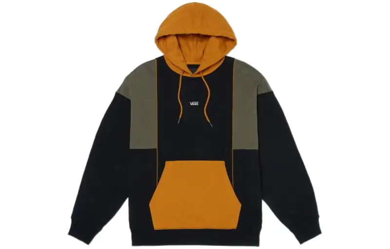 Vans Sweatshirts Men's Black Hooded Moderate Regular