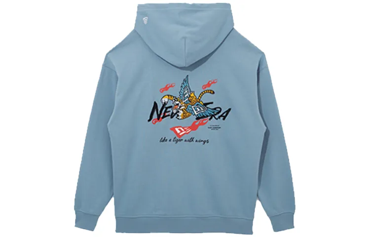New Era Sweatshirts Man Ice Blue